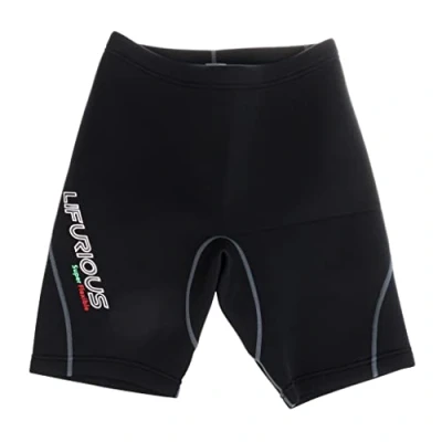 Image of MagiDeal Men&#039;s 2mm Neoprene Swim Shorts Super Stretch Comfortable Wetsuits Pants S M L XL Black,