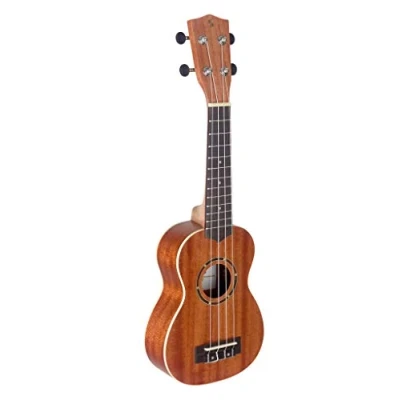 Image of Stagg US 30 Traditional Soprano Ukulele, Sapele Top With Gigbag