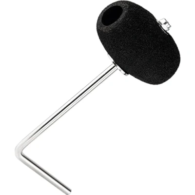 Image of Meinl Percussion Hammer Head Beater L Shaped Soft Foam for Foot Pedals Shape Rubber, Black (BBB3)