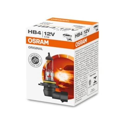 Image of OSRAM SYLVANIA Original 12V HB4 halogen headlamp bulb 9006 01B 1 in single blister