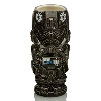 Image of Geeki Tikis Star Wars TIE Fighter Pilot Ceramic Mug Holds 18 Ounces
