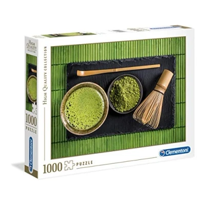 Image of Clementoni 39522 Collection Puzzle Matcha Tea 1000 pieces Made in Italy Jigsaw Puzzles for Adult