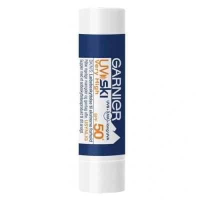 Image of Garnier Ambre Solaire UV SKI Stick Protection Lèvres Invisible pour Haute Montagne Lot de 2