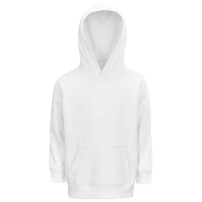 Image of SOLS Childrens Unisex Childrens/Kids Stellar Organic Hoodie (White) Size 4Y