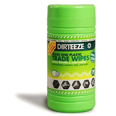 Image of BeeSwift DZGP80 Glass and Plastic Wipes