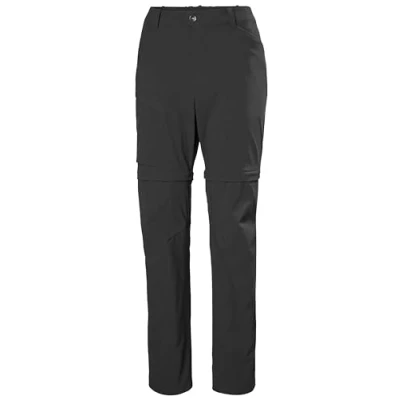 Image of Helly Hansen Light ZIP OFF Outdoor trousers, Women&#039;s, Size: Large, Ebony