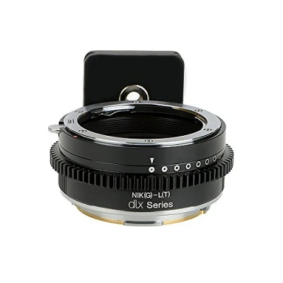 Image of Fotodiox DLX Lens Mount Adapter Compatible with Nikon F G Type Lenses to Leica L Cameras