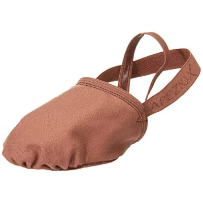 Image of Capezio Women&#039;s Hanami Pirouette Ballet Flat, Mocha, X Small UK