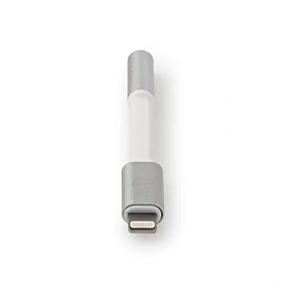 Image of Nedis Metal MFI Lightning to 3.5mm Headphone Jack Adapter for iPhone 7,7+8,8,11,X,XS MAX