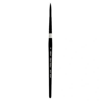 Image of Silver Brush Limited 3007S8 Black Velvet Script Liner Watercolour Paint Brush, Size 8, Short Handle