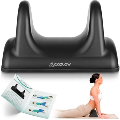 Image of Psoas Release Massage Tool Black Back &amp; Hip Flexor Muscle Stretcher Deep Tissue for Myofascial Trigger Point Massager Pain Relief Quick Recovery by Cozlow