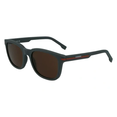 Image of Lacoste L958S Sunglasses for Men Matte Grey