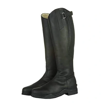 Image of HKM SPORTS EQUIPMENT Unisex Adult Reitstiefel Country Arctic Trouser, Black, 39
