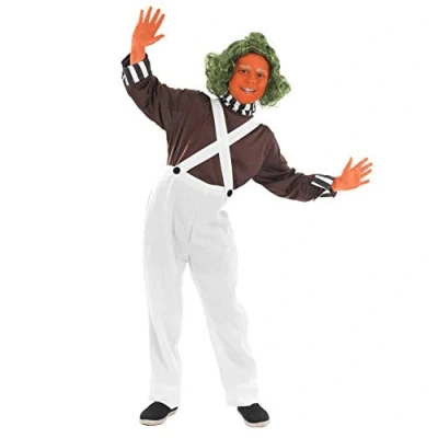 Image of Fun Shack Kids Chocolate Factory Worker Costume, Boys World Book Day Costumes for Large