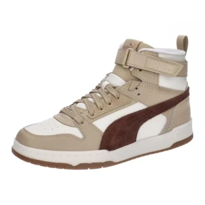 Image of PUMA Unisex RBD Game WTR Sneaker, Alpine Snow Haute Coffee Team Gold, 8.5 UK