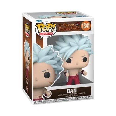 Image of Funko POP! Animation: Seven Deadly Sins Ban Collectable Vinyl Figure Gift Idea Official Merchandise Toys for Kids &amp; Adults Anime Fans Model Collectors and Display
