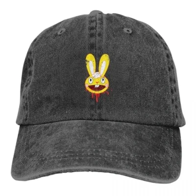 Image of DYHVVD Hat Fashion Hip Hop Cuddles Happy Tree Friends Baseball Cap Vintage Distressed Washed Snapback Unisex Outdoor Activities Adjustable Fit Birthday Gift