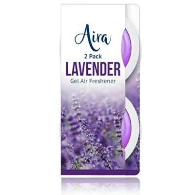 Image of 2pk Gel Air Freshener Fresh Scent for Room Bin Car (Lavender)