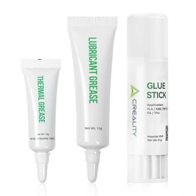 Image of Creality 3D Printer Lubricant Grease &amp; Thermal Paste Glue Stick 3 Pack, 250℃ High Conductivity+Lubrication and Noise Reduce+Hot Bed Adhesive PVP, for Ender 3/Ender V3 SE/KE/K1/K1C/K1 Max