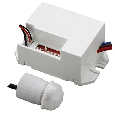 Image of Maclean Energy MCE32 800W Auto Switch Box w PIR Motion Detector Sensor Security Light