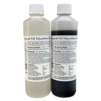 Image of Polycraft F32 Fastcast Polyurethane Casting Resin 1kg Kit