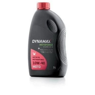 Image of DYNAMAX Motoforce 4T Super 10W40 Semi Synthetic Motorcycle Engine Oil JASO MA2 1 Litre
