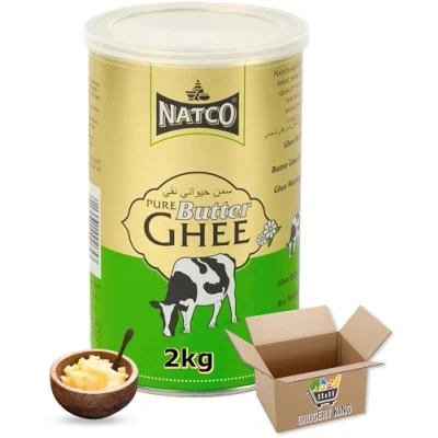 Image of Pure Butter Ghee 2KG Indian Origin Natural Cow Grocery King
