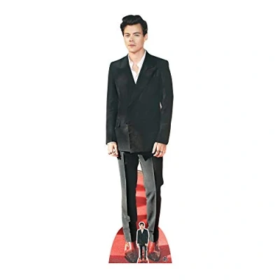 Image of Star Cutouts Ltd Harry Styles Red Shoes Post 1 Direction Lifesize Cardboard Cutout Height 182cm for Fans, Friends &amp; Family, CS734, 3 x 49 182 cm