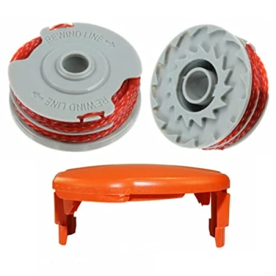 Image of 2pcs Strimmer Spool &amp; 1pcs Cap For Flymo Contour, Contour XT, 500, 500 Power Plus, 500XT, 700