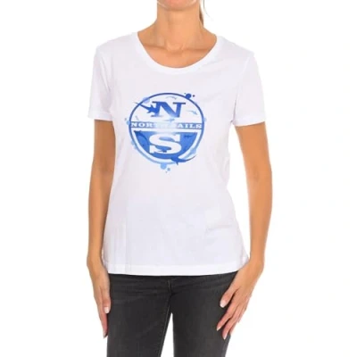 Image of North Sails Womenss short sleeve t shirt 9024340 White Size Large