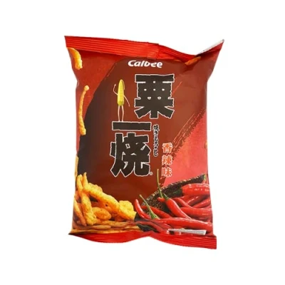 Image of Calbee Grill A Corn Hot &amp; Spicy Flavour 80gr x 5 pack
