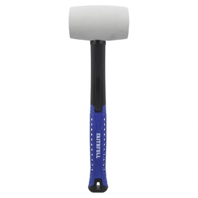 Image of Faithfull White Fibreglass Mallet 24oz