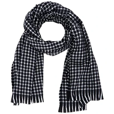 Image of ONLY Women&#039;s Onlbianca Life Scarf CC, Black/detail: check, One size (pack of 100)
