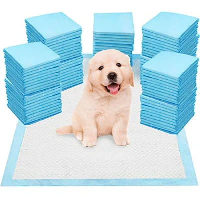 Image of SA Products Puppy Pads 100 Pack, Training Pads, Super Absorbent Large Leak Proof Heavy Duty Dog Training, (56 x 56cm)
