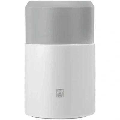 Image of Zwilling 1003109 Thermo Food Container, Integrated Bowl, Double Wall Insulation, Including Spoon, 700 ml, Height: 17 cm, White