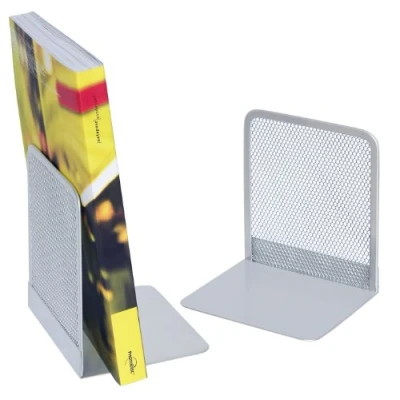 Image of Wedo Office bookends Set of 2 Silver