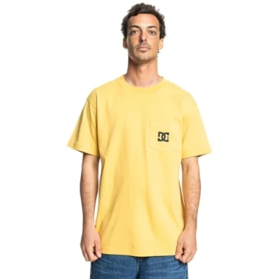 Image of DC Shoes STAR Pocket HSS Basic Tshirt, Men&#039;s, Size: Small, Xyyb rattan