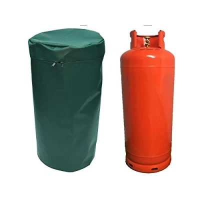 Image of BAGS 4 EVERYTHING INSULATED 19KG GAS BOTTLE COVER IN WATERPROOF FLAME RETARDANT MATERIAL (Green)