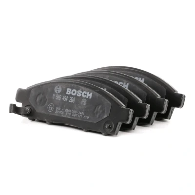 Image of BP1180, E990R02A10803401 Brake pad set BOSCH 0 986 494 268 MITSUBISHI: L200 / Triton V Pickup, IV Pickup