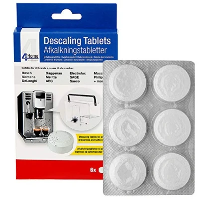 Image of Qualtex Coffee Espresso Maker Descaling Tablets Compatible with Philips Saeco Machines 6PK