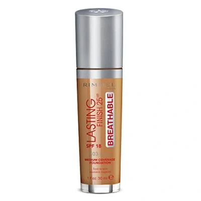 Image of Rimmel Lasting Finish Breathable Foundation Mocha 01/21