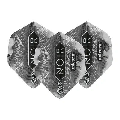 Image of Unicorn UltraFly Dart Flights Noir Organic Design Ultra Durable 100 Micron Polyester PET Standard Plus Shape