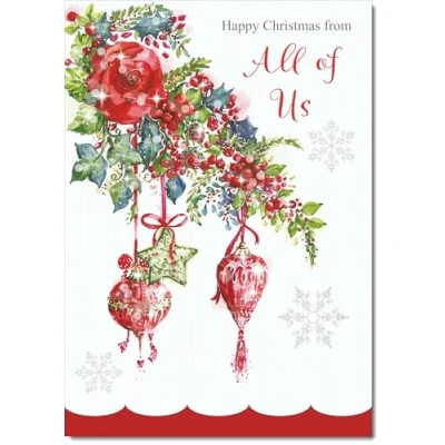 Image of doodlecards From All Of Us Christmas Card Decorations Large A4 Size for with Plain Envelope