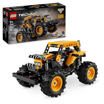 Image of LEGO Technic Monster Jam DIGatron Pull Back Truck Toy Vehicle Building Set for 7+ Year Old Boys &amp; Girls Who Love Creative Play Gift Idea 42199