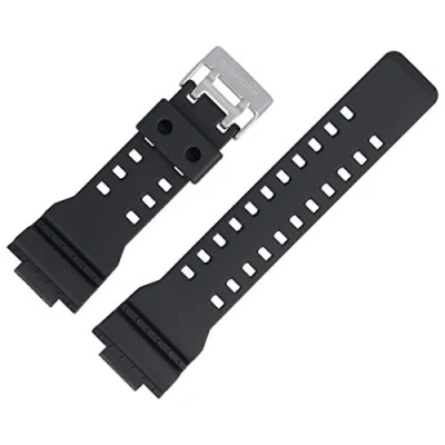 Image of Casio GA 100 Watch Strap 29 mm Plastic Black