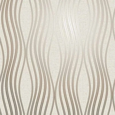 Image of Quartz Wave Rose Gold Wallpaper