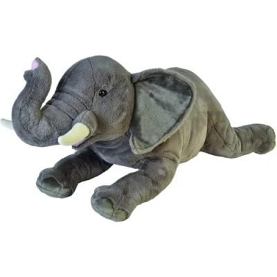 Image of Wild Republic Jumbo Elephant Giant Plush Soft Toy, Gifts for Kids, 76 cm
