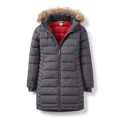 Image of Rab Women&#039;s Deep Cover Down Parka Casual Coat Graphene 08