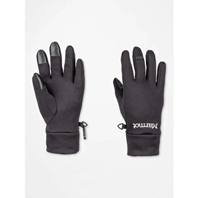 Image of Marmot Women Power Stretch Connect Glove, Warm and Water Repellent Touchscreen Gloves, Fleece Hiking Windproof Gauntlet