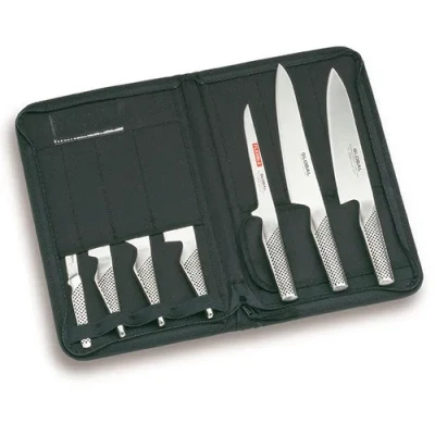 Image of Global G 666/KA 8 Piece Knife Case Set